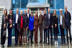 Silivri MHP heyeti Cemevi yönetimiyle buluştu