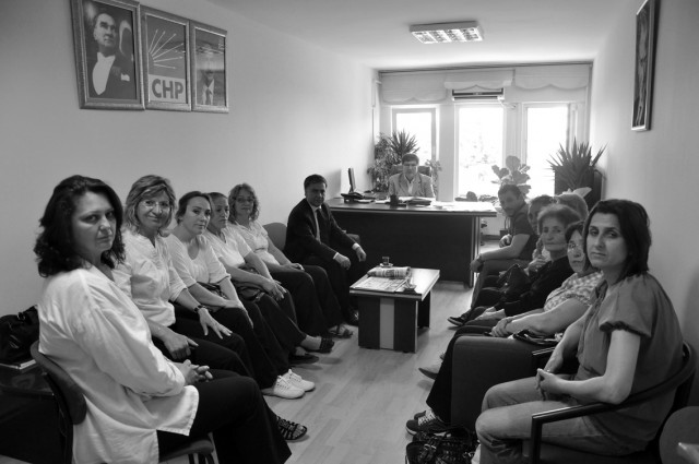 Özgündüz’den Silivri İlçe Örgütü’ne ziyaret