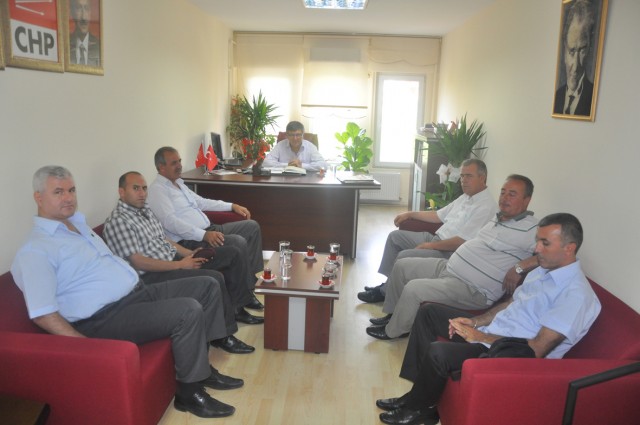 CHP’ye Silivri Birlik ziyareti