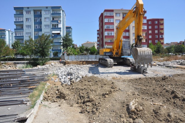 Boğluca’da çalışmalar sürüyor.