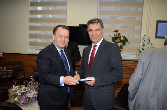 Işıklar, İlçe MEM’i ziyaret etti