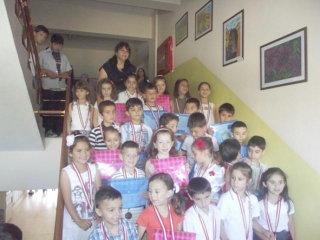 Baldöktü 2/B sınıfı 3. oldu