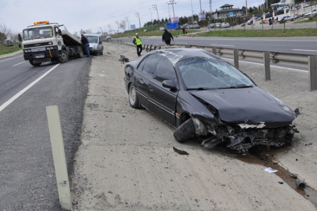 Trafik canavarı ‘hızla’ geldi