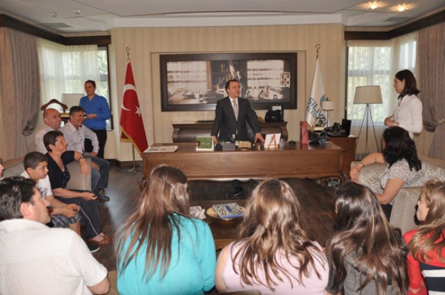 Kardeş Şehir misafirleri ağırlandı