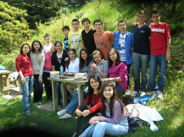 HASGAL, botanik bahçede