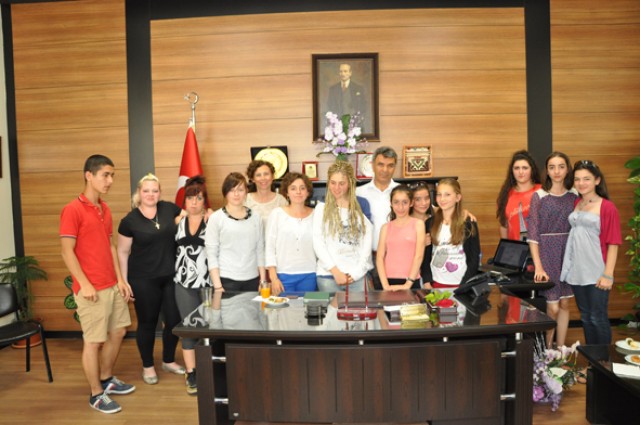 Yabancı öğrenciler Kayapınar’ı ziyaret etti