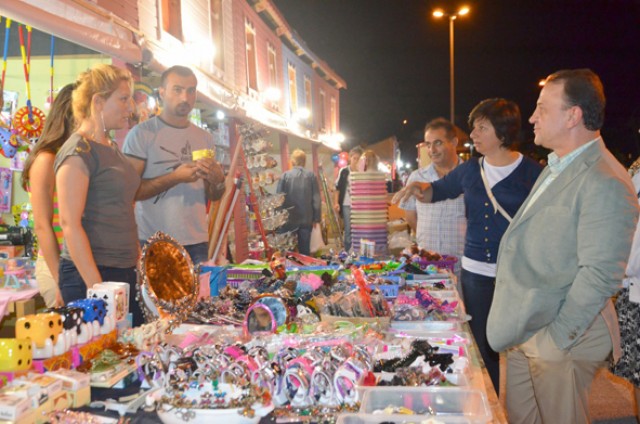 Açılış öncesi Işıklar ziyareti