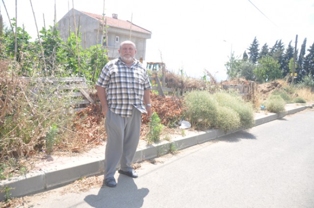 Mahallelinin kurumuş ot isyanı