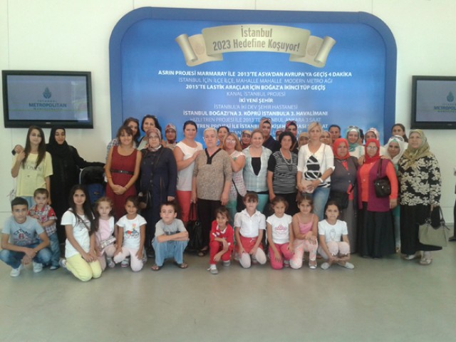 İBB hizmetlerini yerinde gördüler
