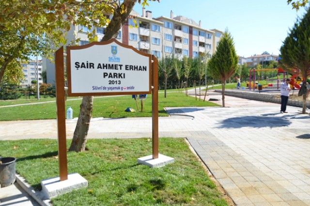 Ahmet Erhan Parkı bugün açılıyor