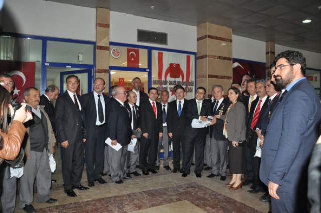 Gaziler onurlandırıldı