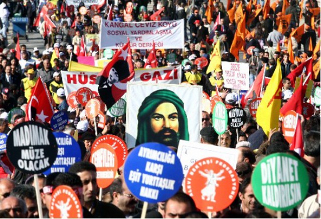 Büyük Alevi mitingine davet