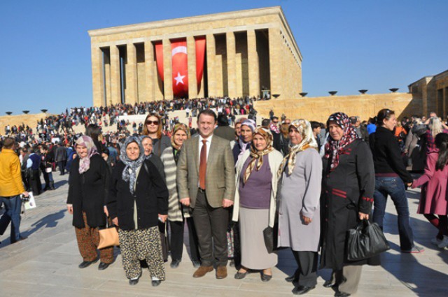 Silivri, Anıtkabir’e aktı