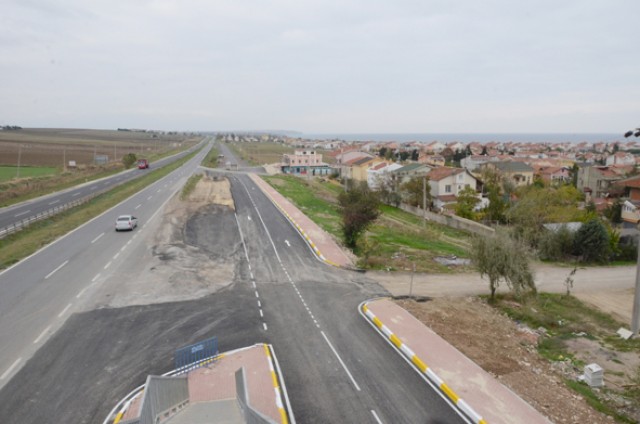 Semizkumlar’a yeni yol düzeni