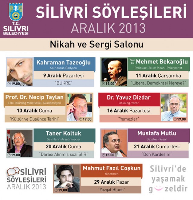 Söyleşilere devam
