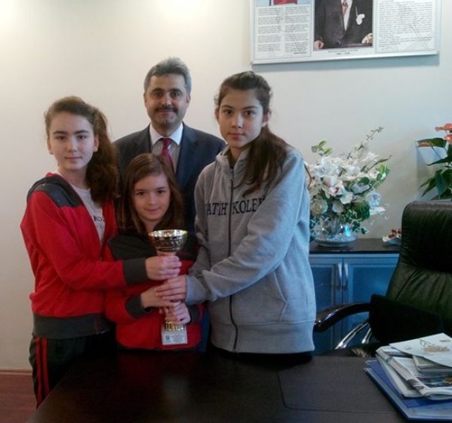 Fatih Koleji Badminton İlçe 2.si