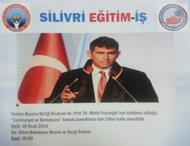 Eğitim İş’ten Metin Feyzioğlu paneli
