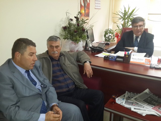 Koçer, CHP’yi ziyaret etti