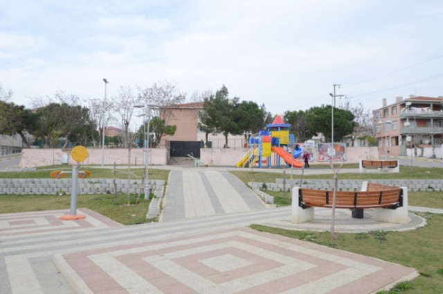 Gazanfer Pala Parkı yenilendi