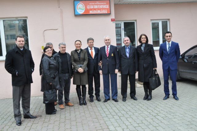 Sert, Güven’i ziyaret etti