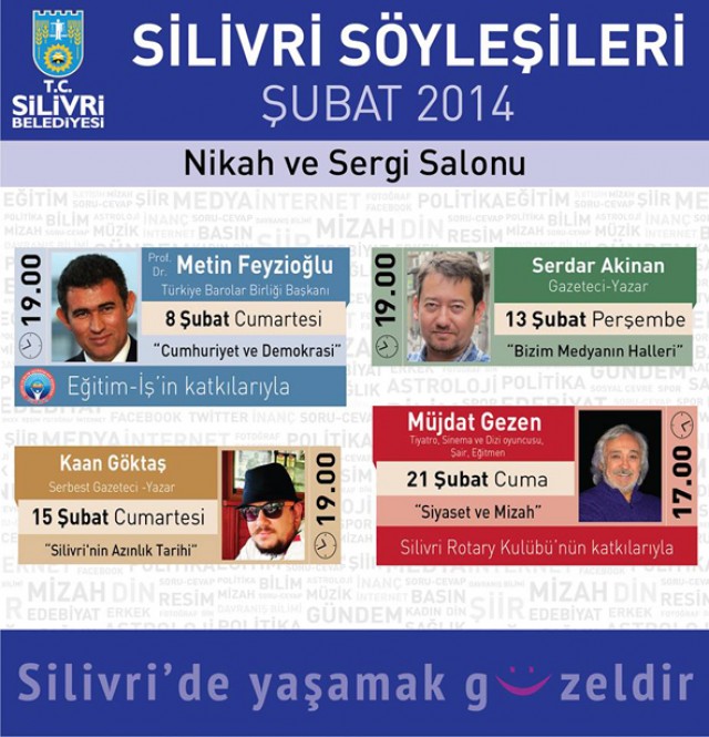 Şubat ayı Silivri Söyleşileri