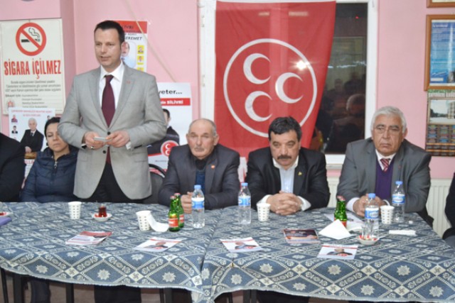Kınalı, köy ziyaretlerini sürdürüyor