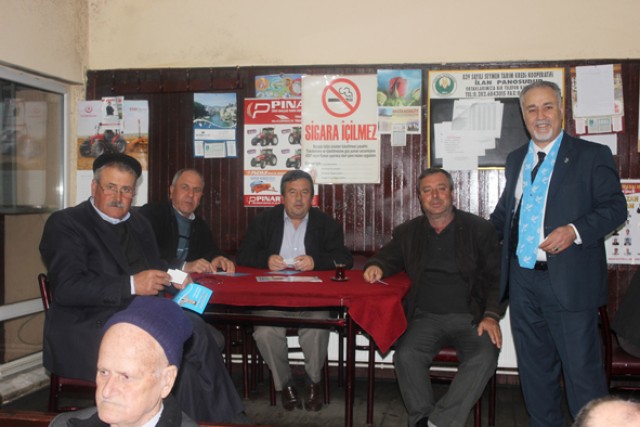 Dertop, seçmen buluşmalarını sürdürüyor