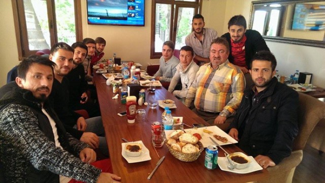 Silivrispor’dan veda yemeği