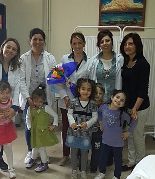 Minikler Hemşireler Günü’nü kutladı