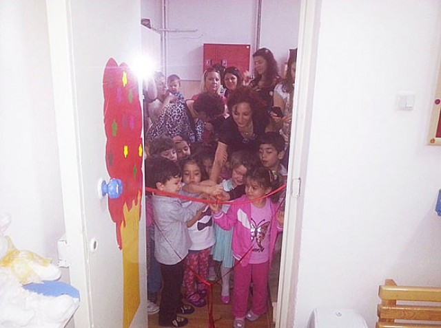 Erguvan’da kütüphane açılışı