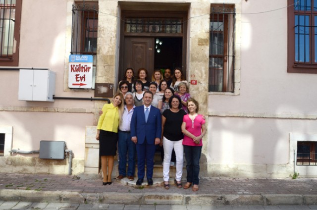 KURSİYERLER BAŞKANI KAHVALTIDA AĞIRLADI
