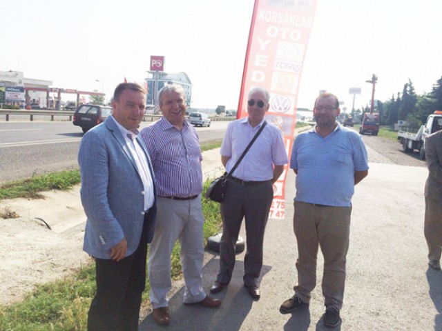 Kaymakamdan sanayi esnafına ziyaret