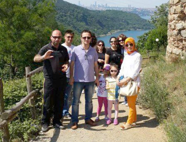 İstanbul gezisiyle yorgunluk attılar