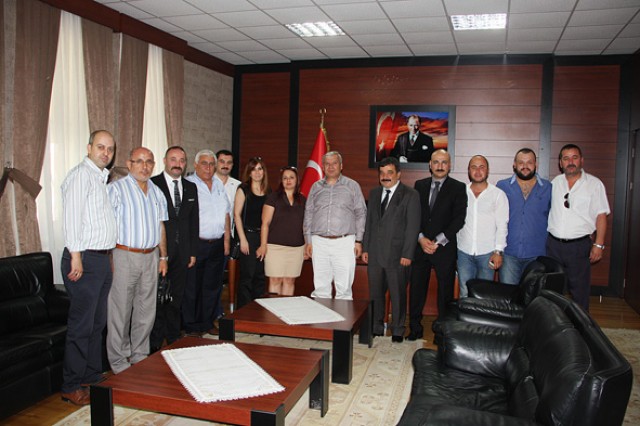 Yeni yönetim protokol ziyaretlerinde