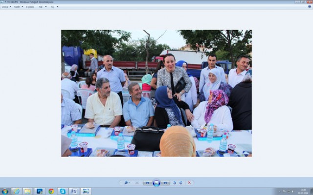 Gümüşyaka’da 2500 kişi iftarda buluştu