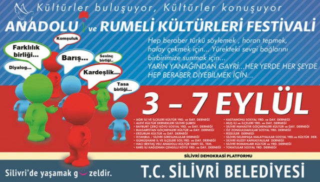 Anadolu ve Rumeli Kültürleri Festivali devam ediyor
