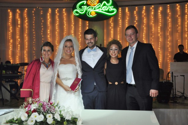 Simge ve Şevket çifti evlendi