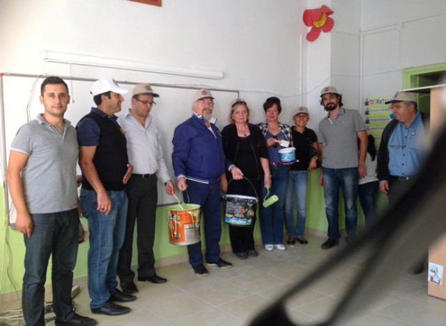 Çeltik İlkokulu’na Rotary desteği