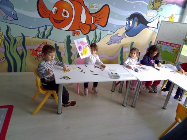 Kids Anaokulu’nda minik ressamlar yetişiyor