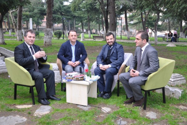 Ortodoks misafirlerden teşekkür ziyareti