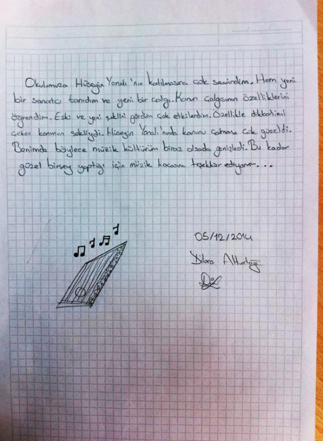 Duygu ve düşüncelerini satırlara döktüler