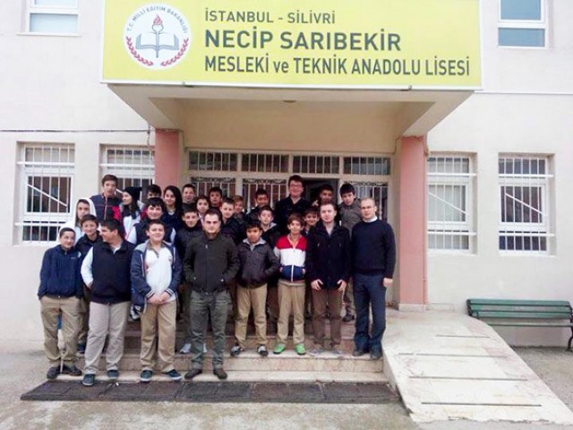Silivri Ortaokulu, Sarıbekir’deydi