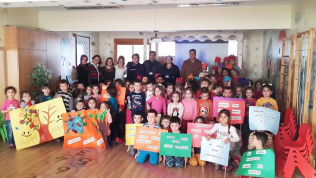 Miniklere doğa sevgisi aşılanıyor