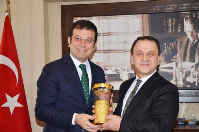 Işıklar, imamoğlu’nu misafir etti