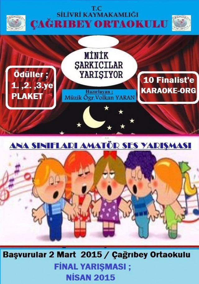 Minikler Şarkıcılar yarışacak