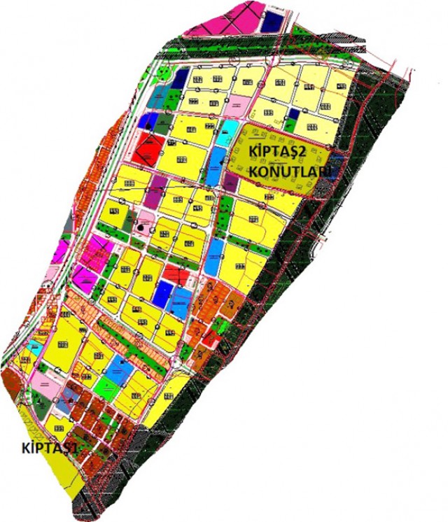 KİPTAŞ 1 VE KİPTAŞ 2 arası planlar askıda