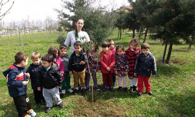 Onların da fidanları var artık