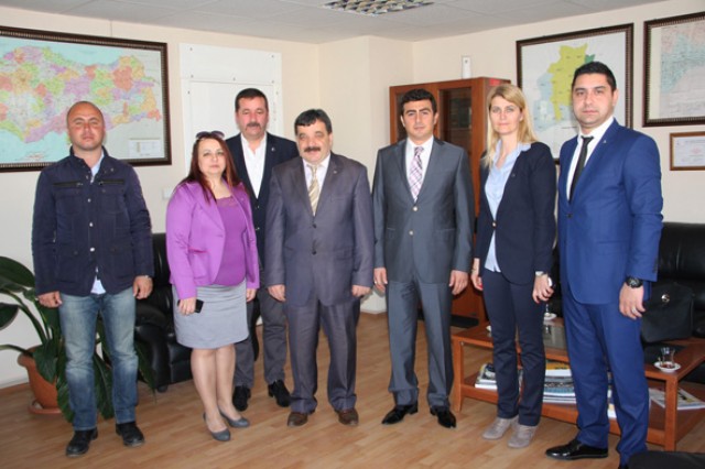 MHP’den, Emniyete tebrik ziyareti