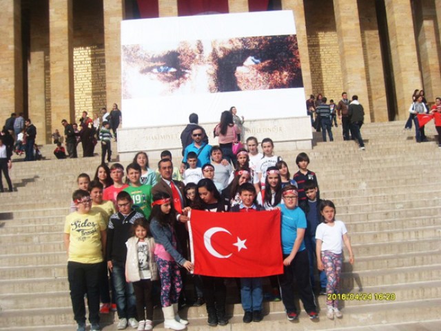 Çağrıbey öğrencileri Ankara’daydı