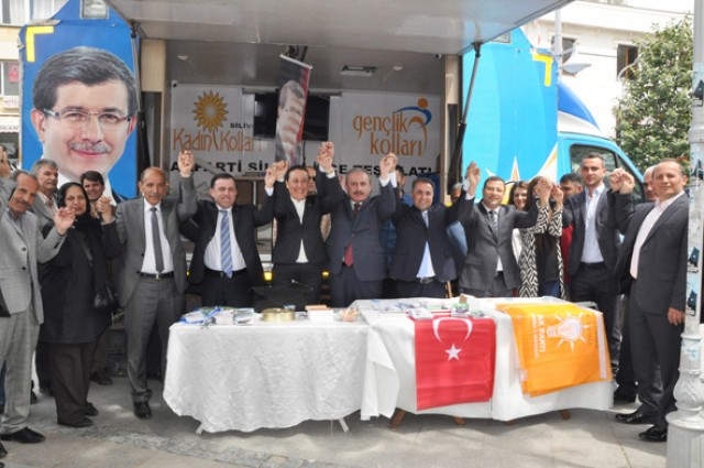 Şentop ve Durmuş’tan seçim gezisi
